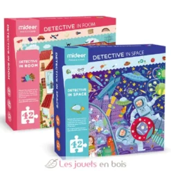 Puzzle détective Espace - Mideer