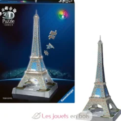Puzzle 3D Tour Eiffel illuminée 216 pcs - Ravensburger