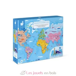 Puzzle éducatif Curiosités du Monde 350 pcs - Janod