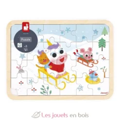 Puzzle en bois A la montagne 24 pièces - Janod