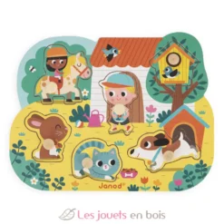 Puzzle en bois Campagne - Janod