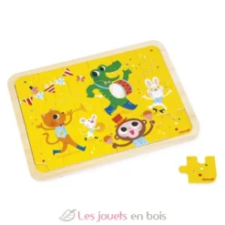 Puzzle en bois C'est la fête 24 pièces - Janod