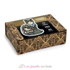 Puzzle en bois Chat aux bijoux 250 pcs - Wooden City