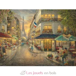 Puzzle en bois Paris pittoresque 1000 pcs - Schmidt Spiele