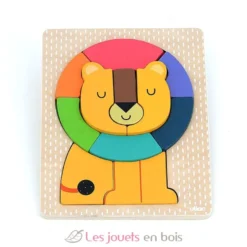 Puzzle encastrement lion Andy Westface - Vilac