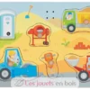 Puzzle à encastrements sonore chantier - Goki