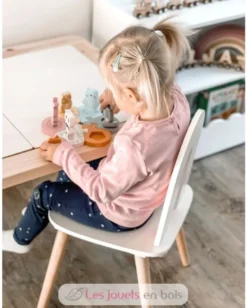 Puzzle à encastrer Pastel - Small Foot company