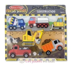 Puzzle Engins de construction - Melissa & Doug