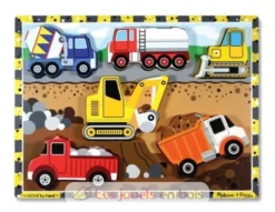 Puzzle Engins de construction - Melissa & Doug