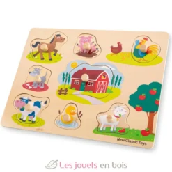 Puzzle Ferme 8 pcs - New Classic Toys