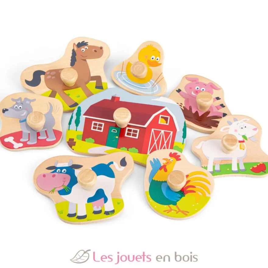 Puzzle Ferme 8 pcs - New Classic Toys