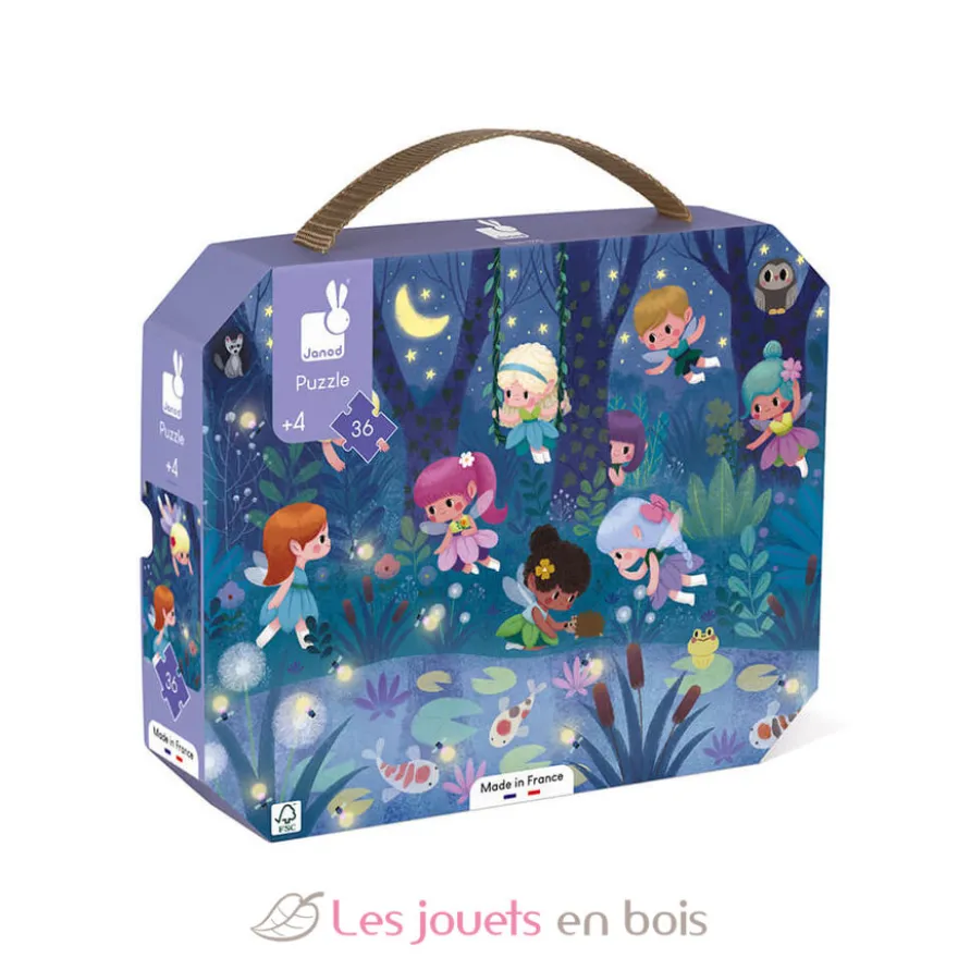 Puzzle Fées et Nénuphars 36 pcs - Janod