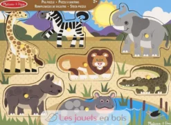 Puzzle formes savane 7 pièces - Melissa & Doug