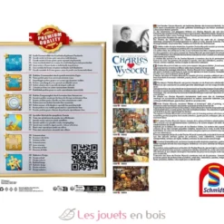 Puzzle Frédéric le chat lettré 1000 pcs - Schmidt Spiele