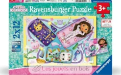Puzzle Gabby soirée pyjama 2x12 pcs - Ravensburger