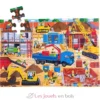 Puzzle géant Chantier de construction - Bigjigs Toys