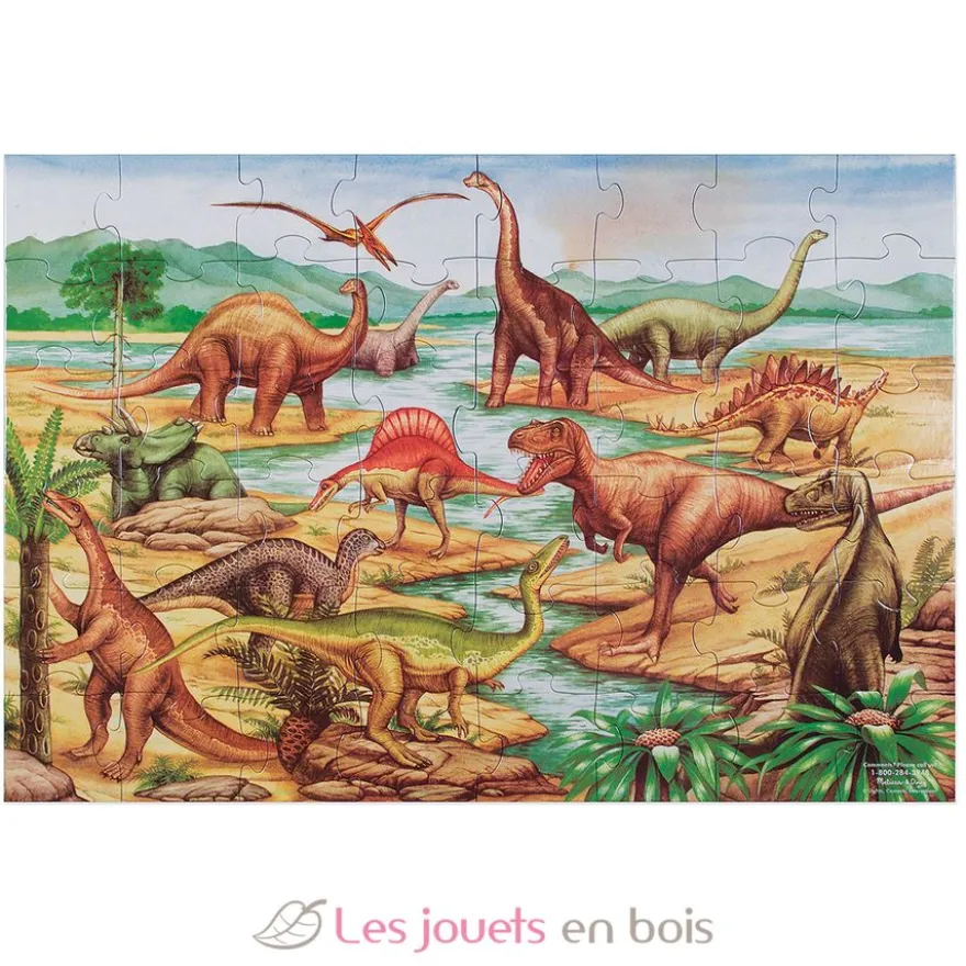 Puzzle géant Dinosaures - Melissa & Doug