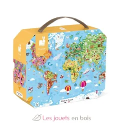 Puzzle Géant du Monde 300 pièces - Janod