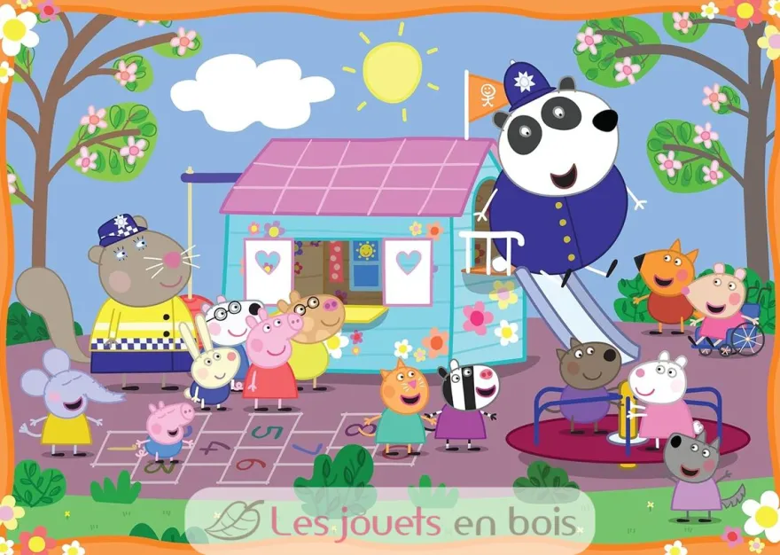 Puzzle géant Le club de Peppa Pig 24 pcs - Ravensburger