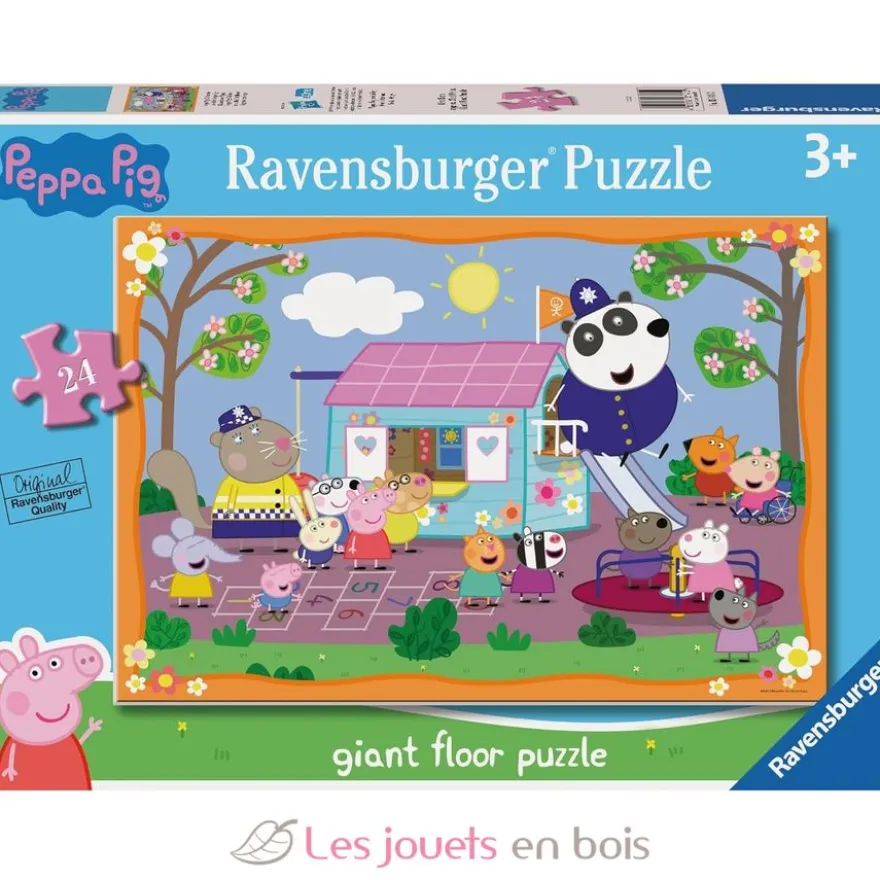 Puzzle géant Le club de Peppa Pig 24 pcs - Ravensburger