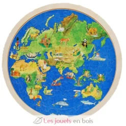 Puzzle globe terrestre - Goki