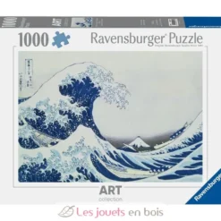 Puzzle Grande vague de Kanagawa 1000 pcs - Ravensburger
