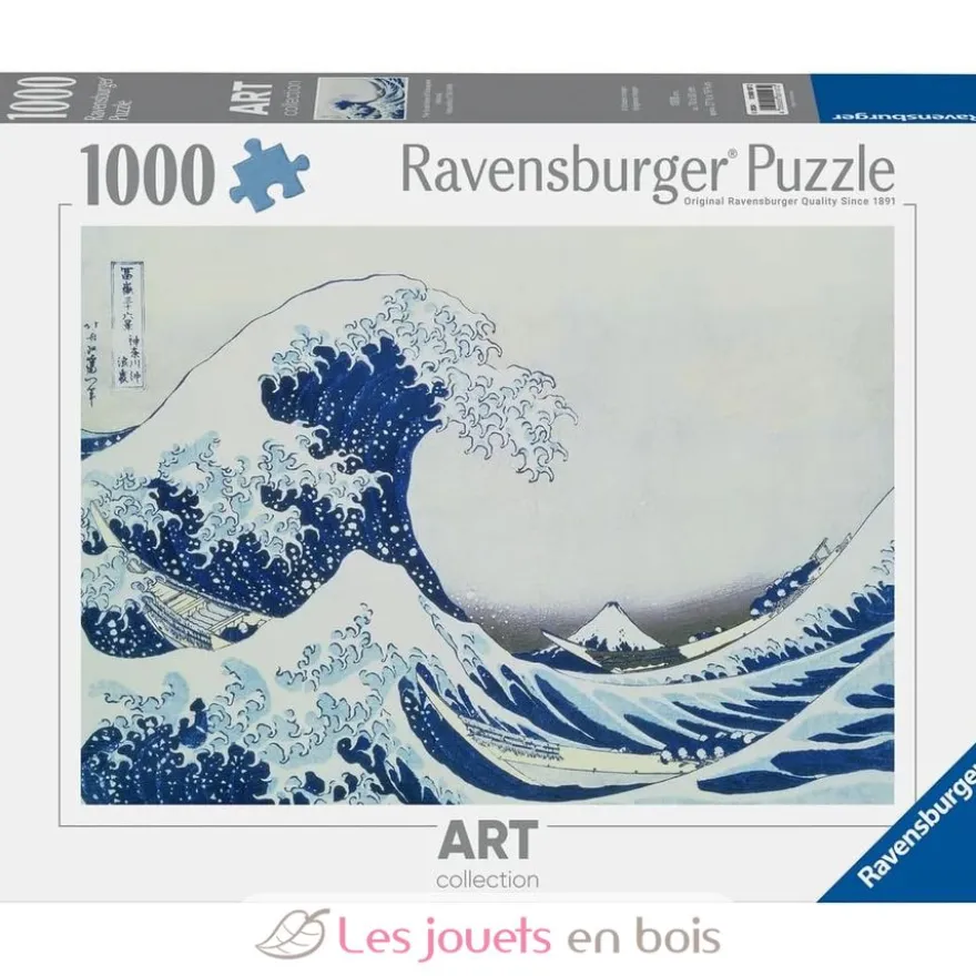 Puzzle Grande vague de Kanagawa 1000 pcs - Ravensburger