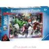 Puzzle Grands héros Marvel Avengers 100 pcs XXL - Ravensburger