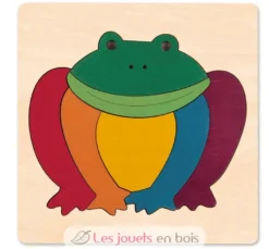Puzzle - Grenouille arc-en-ciel - Hape Toys