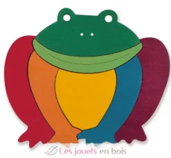 Puzzle - Grenouille arc-en-ciel - Hape Toys