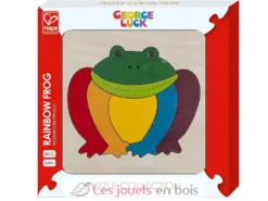 Puzzle - Grenouille arc-en-ciel - Hape Toys