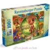Puzzle Groot Marvel Avengers 100 pcs XXL - Ravensburger