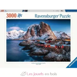 Puzzle Hamnoy Iles Lofoten 3000 pcs - Ravensburger