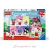 Puzzle Hello Kitty 3x49 pcs - Ravensburger
