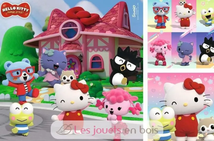 Puzzle Hello Kitty 3x49 pcs - Ravensburger