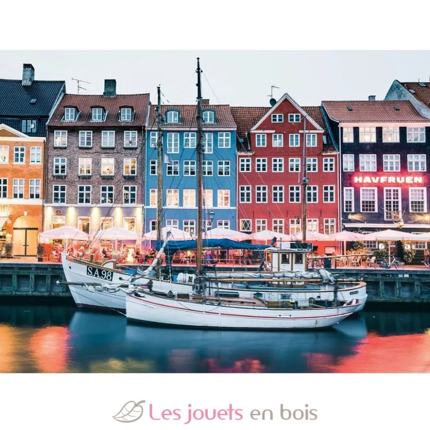 Puzzle Highlights 1000 pièces - Copenhague Danemark - Ravensburger