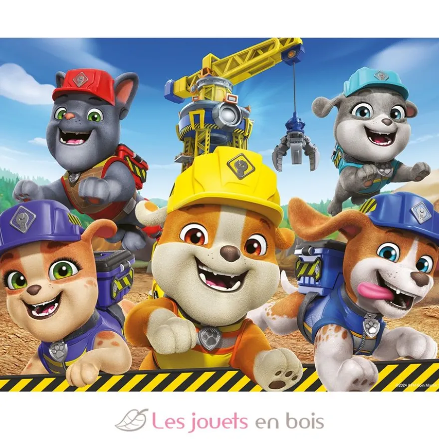 Puzzle Héros du chantier Ruben et Cie 30 pcs - Nathan