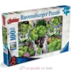 Puzzle Hulk Marvel Avengers 100 pcs XXL - Ravensburger