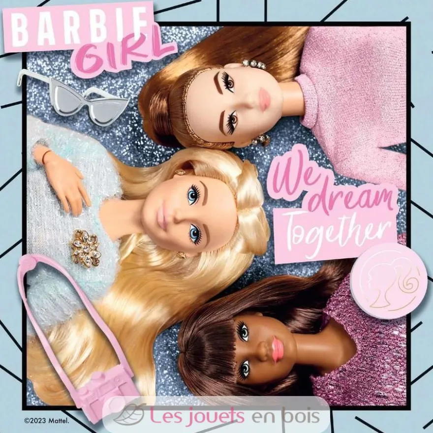 Puzzle Inspire le monde Barbie 3x49 pcs - Ravensburger