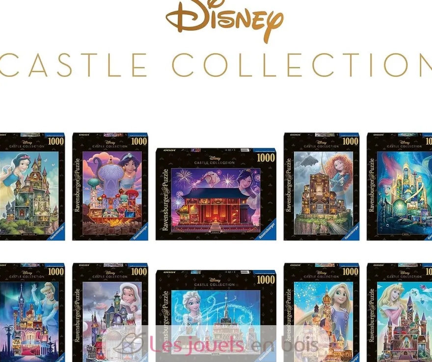 Puzzle Jasmine Châteaux Disney 1000 Pcs - Ravensburger