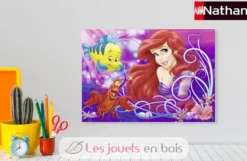 Puzzle Jolie petite sirène Ariel 60 pcs - Nathan