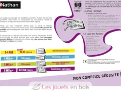 Puzzle Jolie petite sirène Ariel 60 pcs - Nathan