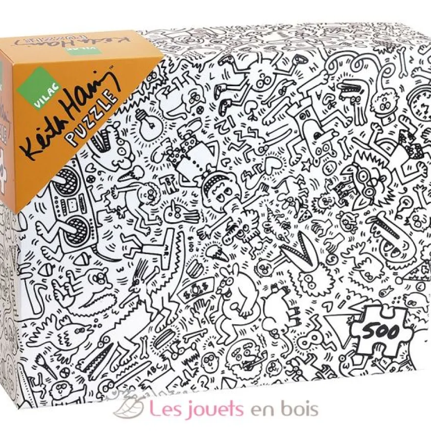 Puzzle Keith Haring 500 pièces - Vilac