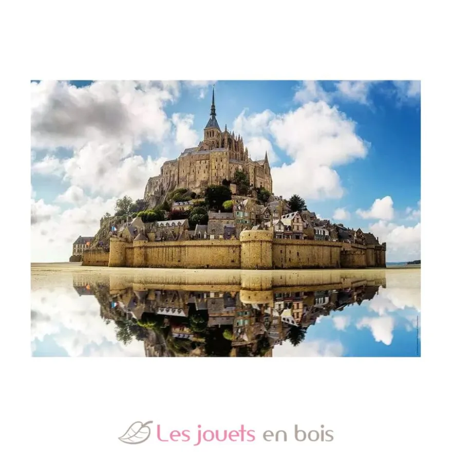Puzzle L'abbaye du Mont Saint-Michel 1000 pcs - Nathan