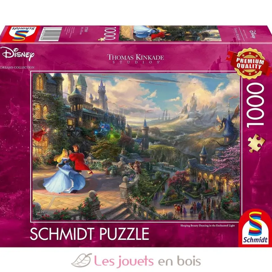 Puzzle La Belle au bois dormant dansant 1000 pcs - Schmidt Spiele