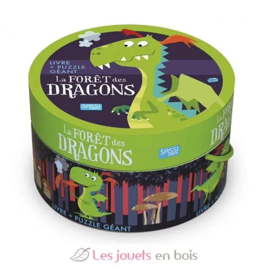 Puzzle La forêt des dragons - Sassi Junior