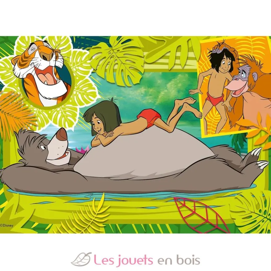 Puzzle L'appel de l'aventure Disney 2x12 pcs - Ravensburger