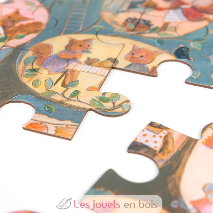 Puzzle L'arbre aux écureuils - 24 pièces - Egmont Toys