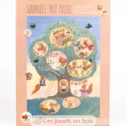 Puzzle L'arbre aux écureuils - 24 pièces - Egmont Toys
