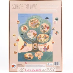Puzzle L'arbre aux écureuils - 24 pièces - Egmont Toys